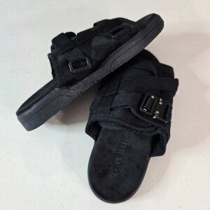 DRACO Slides 12, 12.5, 13, 13.5 Mens Phantom Black Remastered NEW Sandals Shoes